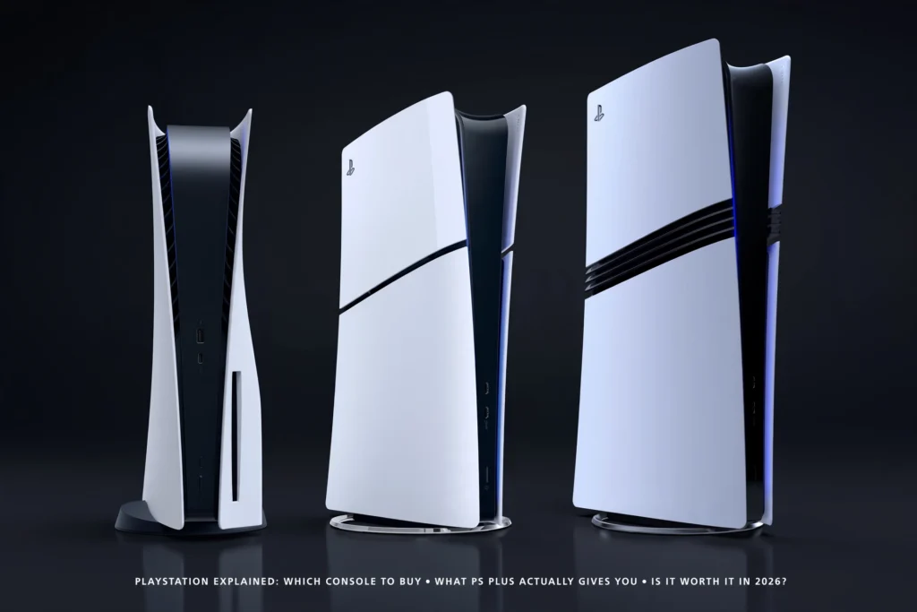PlayStation Explained: Which PS5 to Buy, PS Plus Guide 2026 PlayStation Explained