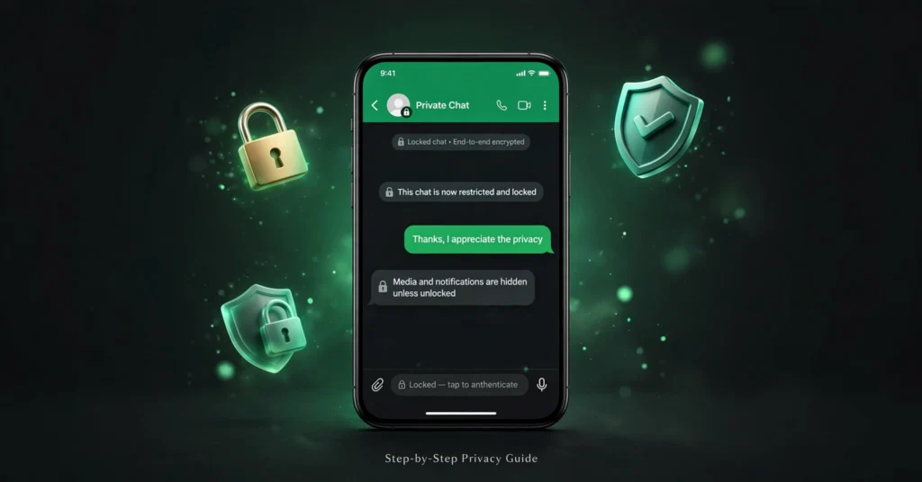 How to Enable Restricted Chat in WhatsApp Before Your Chat Shows on Web How to Enable Restricted Chat in WhatsApp