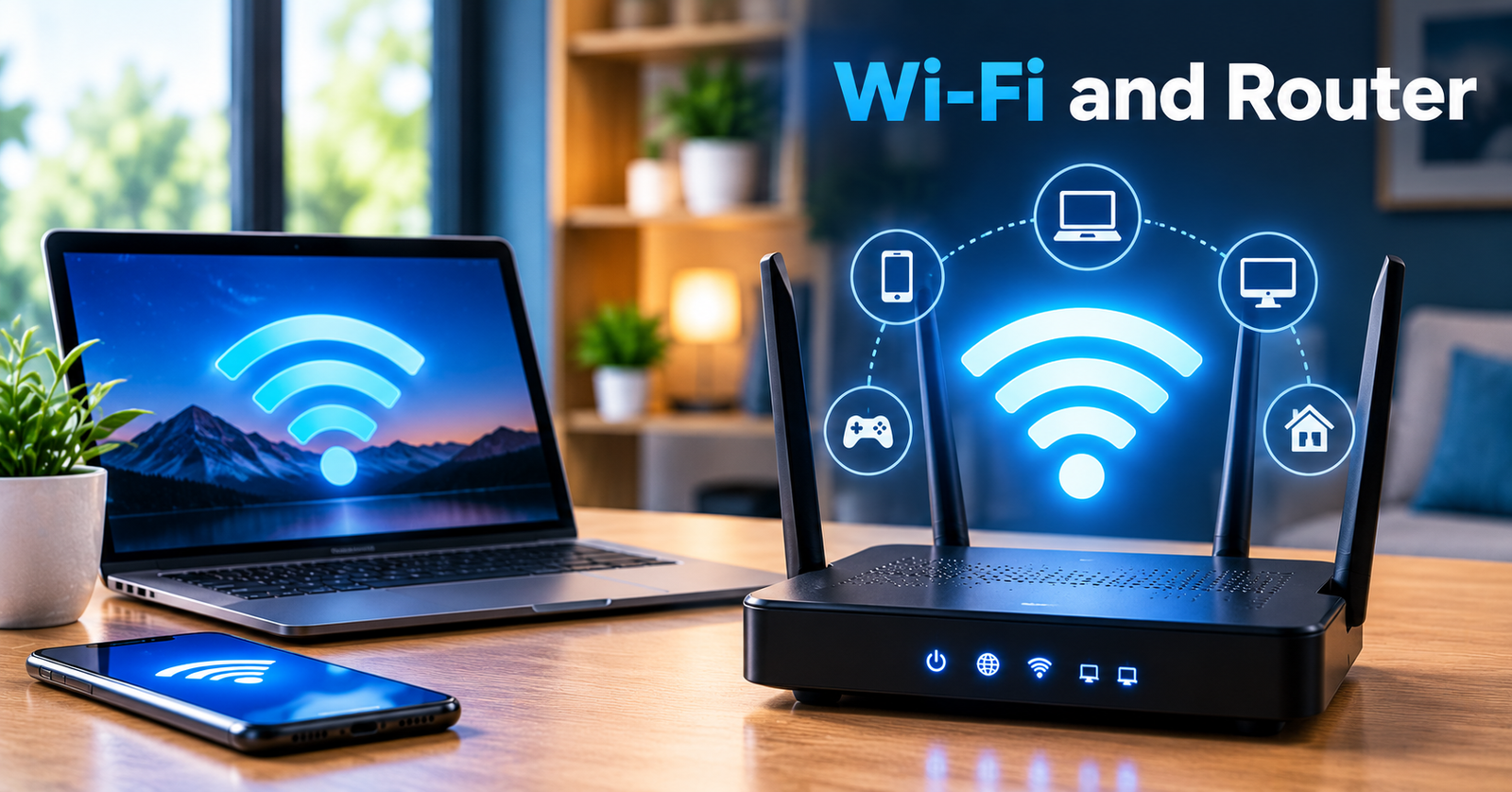 Wi-Fi and Router