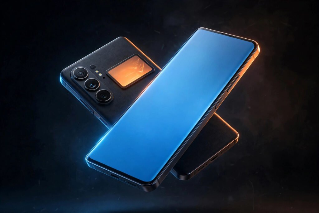 Concept render of a dual-display flagship smartphone like the Xiaomi 18 Pro
